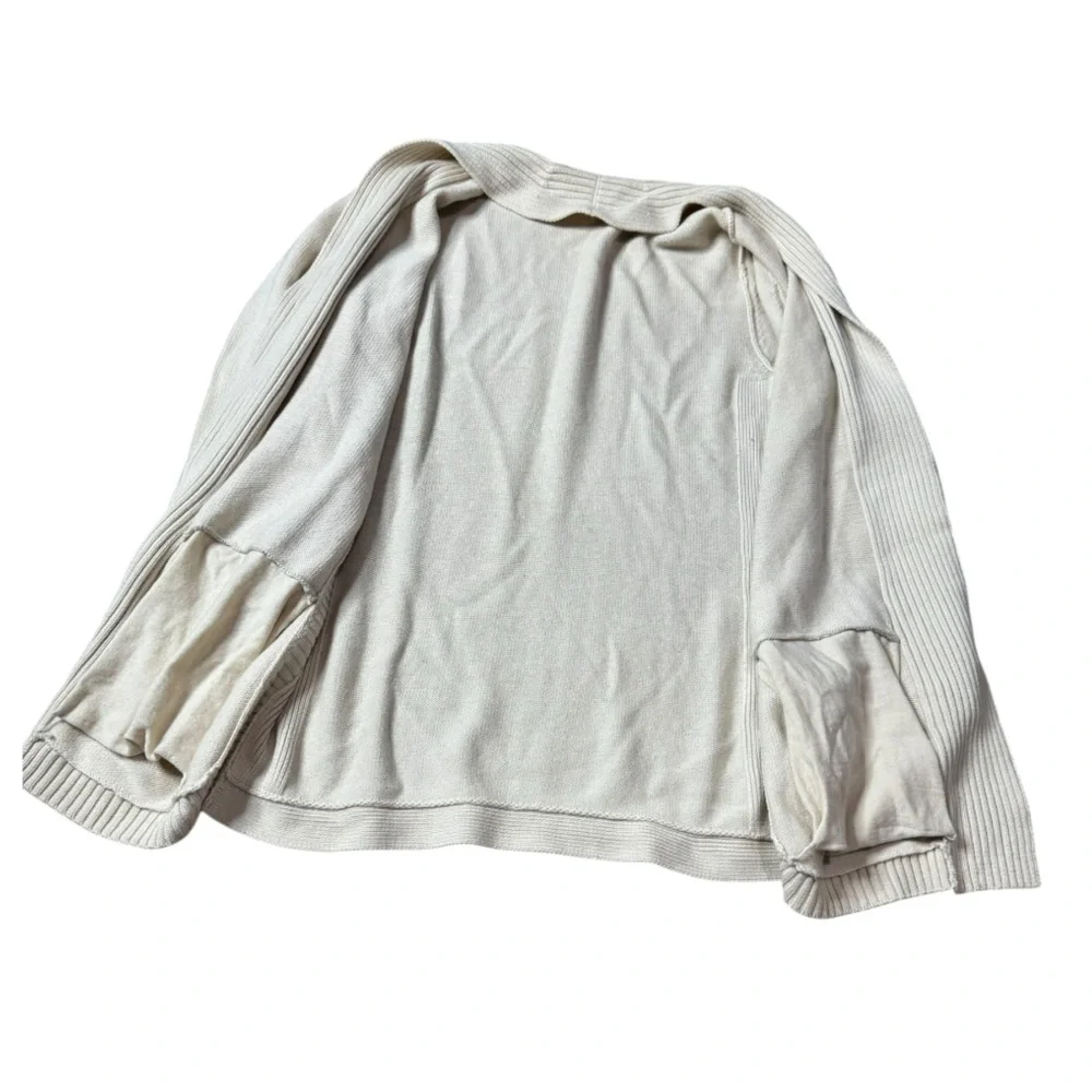 Tory Burch Bruna Merino Wool Open Cardigan size M